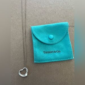 Tiffany & Co Elsa Peretti Open Heart Necklace
